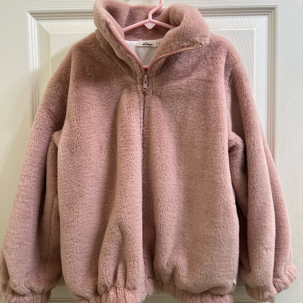 Oh Baby Tahoe Rainbow Jacket in Dusty Lavender - Size 6